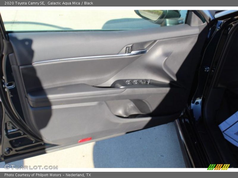 Galactic Aqua Mica / Black 2020 Toyota Camry SE