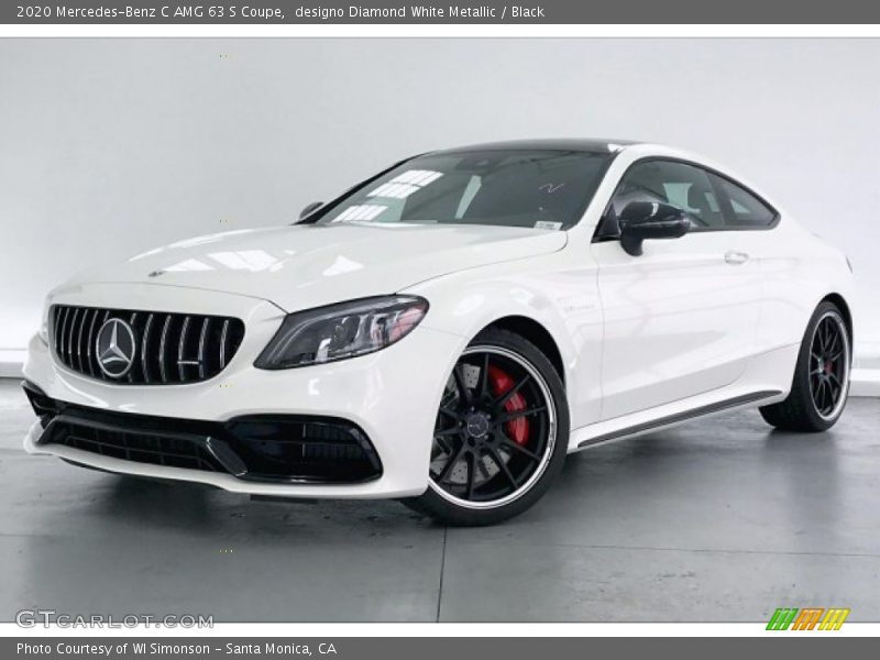 Front 3/4 View of 2020 C AMG 63 S Coupe
