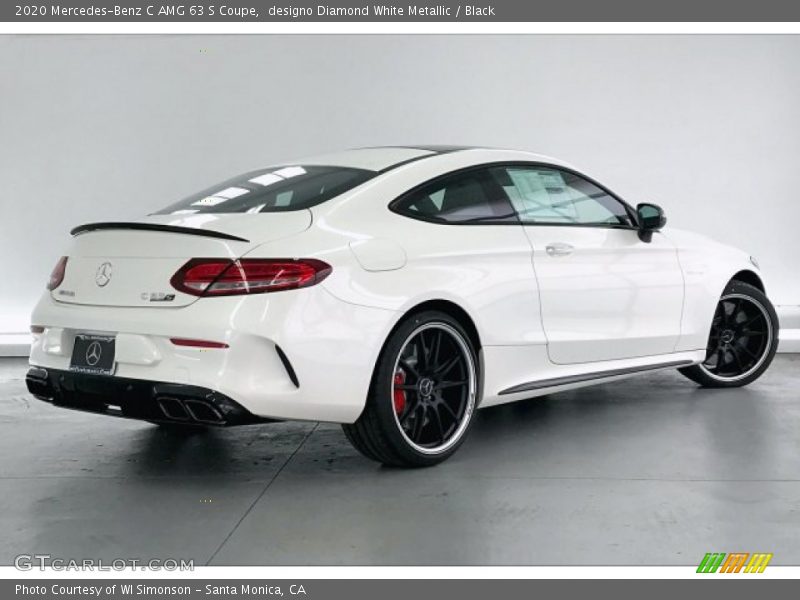  2020 C AMG 63 S Coupe designo Diamond White Metallic