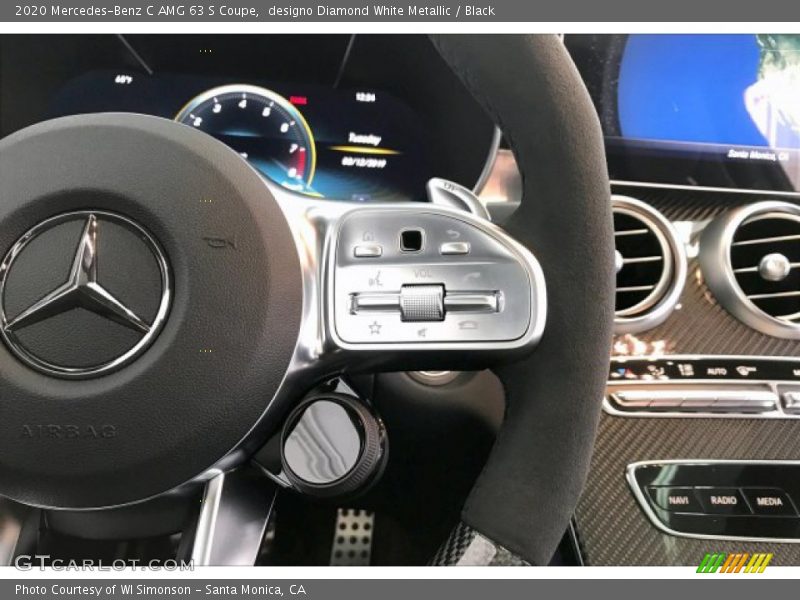  2020 C AMG 63 S Coupe Steering Wheel