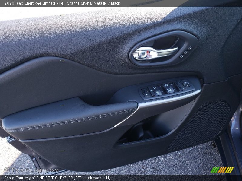 Granite Crystal Metallic / Black 2020 Jeep Cherokee Limited 4x4