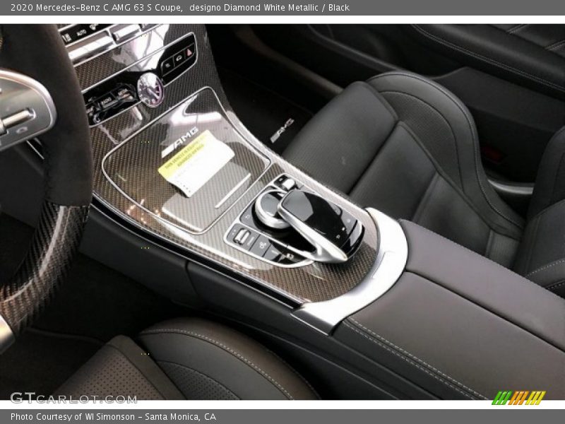 Controls of 2020 C AMG 63 S Coupe