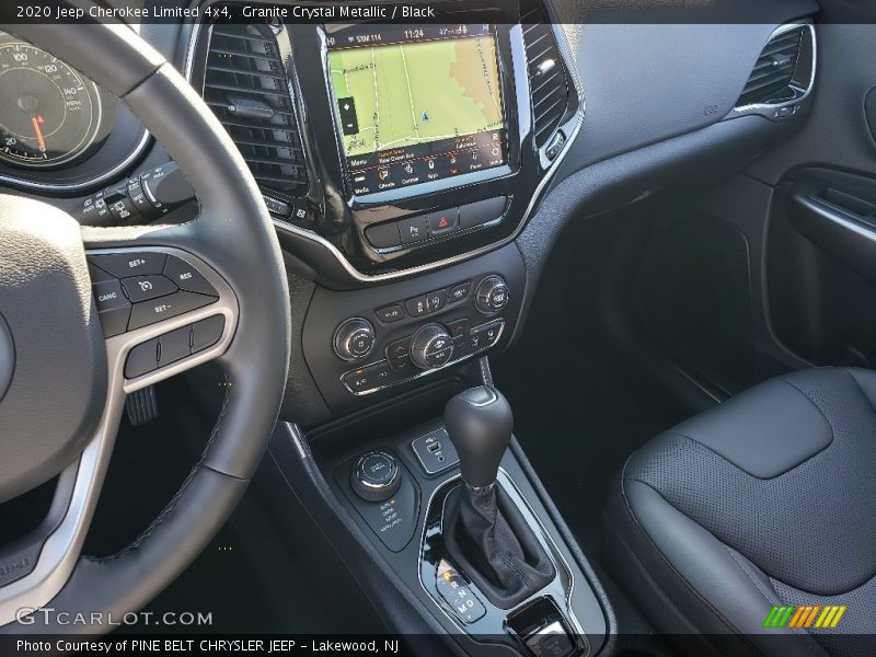 Granite Crystal Metallic / Black 2020 Jeep Cherokee Limited 4x4