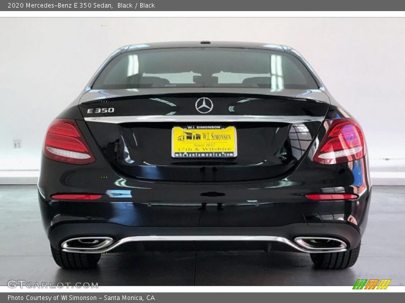 Black / Black 2020 Mercedes-Benz E 350 Sedan