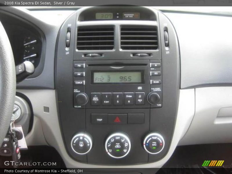 Silver / Gray 2008 Kia Spectra EX Sedan