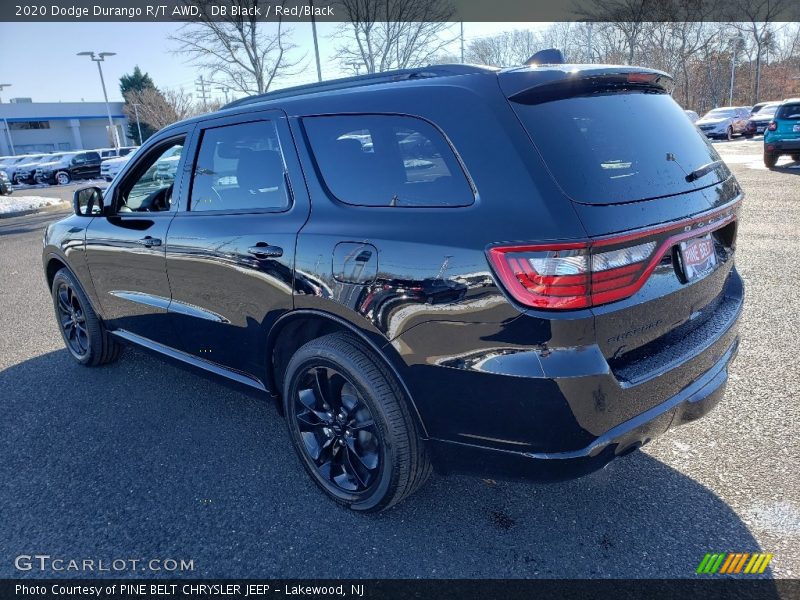 DB Black / Red/Black 2020 Dodge Durango R/T AWD