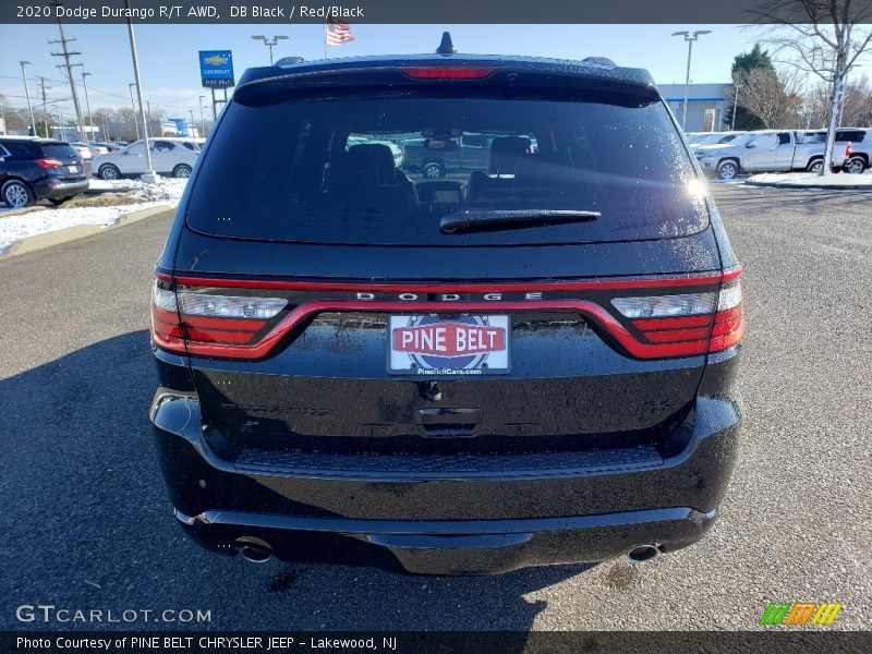 DB Black / Red/Black 2020 Dodge Durango R/T AWD