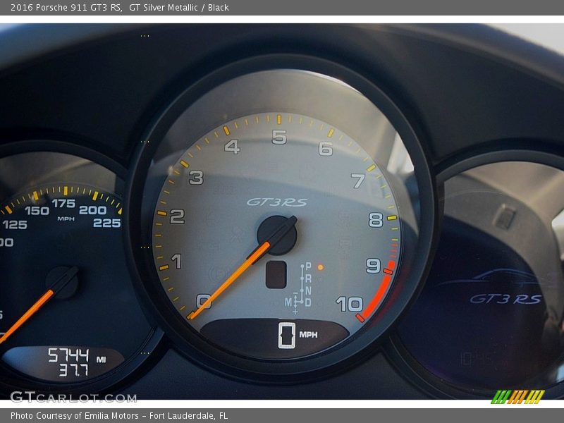  2016 911 GT3 RS GT3 RS Gauges