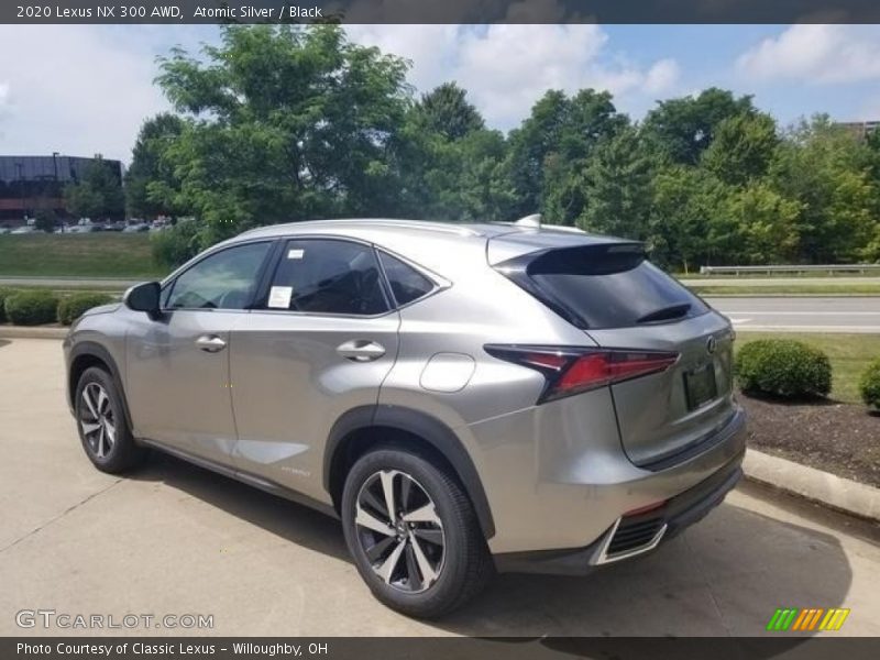 Atomic Silver / Black 2020 Lexus NX 300 AWD