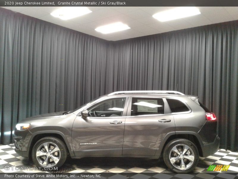 Granite Crystal Metallic / Ski Gray/Black 2020 Jeep Cherokee Limited