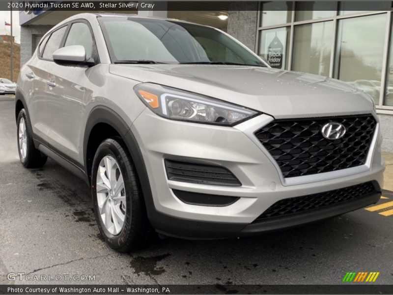 Stellar Silver / Gray 2020 Hyundai Tucson SE AWD