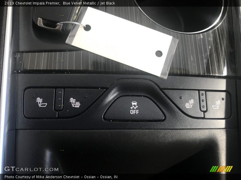 Blue Velvet Metallic / Jet Black 2019 Chevrolet Impala Premier