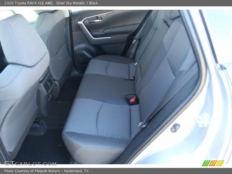 Silver Sky Metallic / Black 2020 Toyota RAV4 XLE AWD