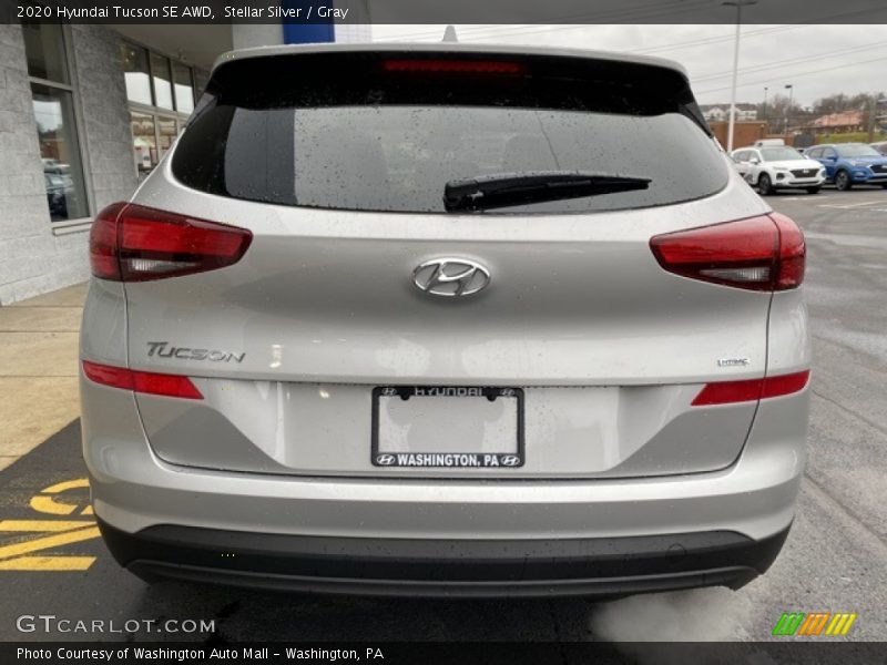 Stellar Silver / Gray 2020 Hyundai Tucson SE AWD