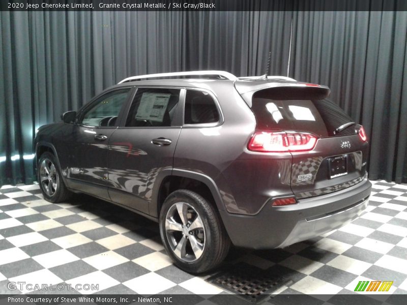 Granite Crystal Metallic / Ski Gray/Black 2020 Jeep Cherokee Limited