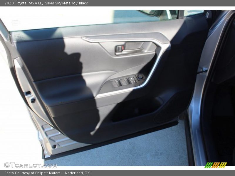Silver Sky Metallic / Black 2020 Toyota RAV4 LE