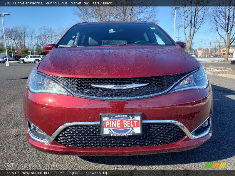 Velvet Red Pearl / Black 2020 Chrysler Pacifica Touring L Plus