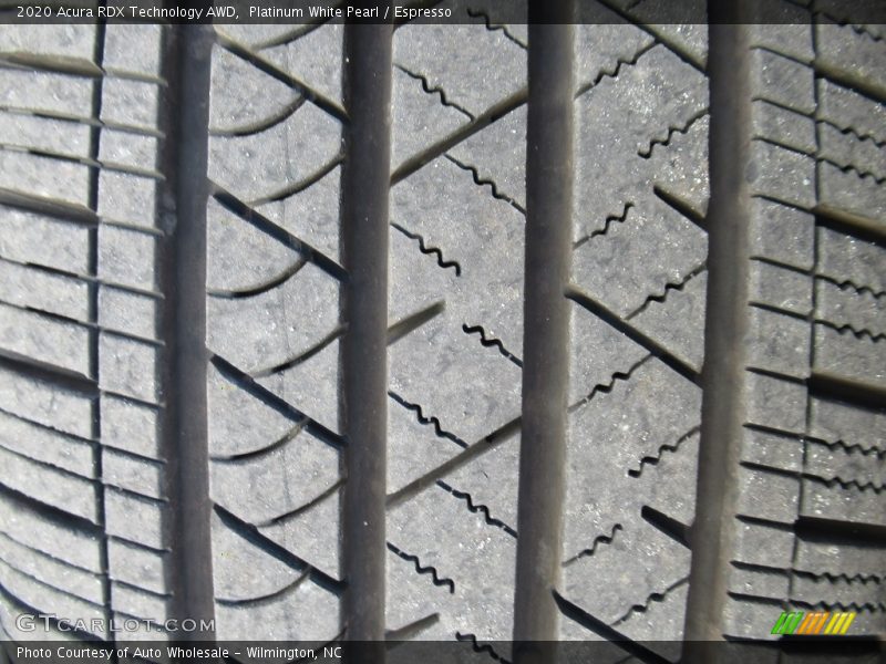 Platinum White Pearl / Espresso 2020 Acura RDX Technology AWD