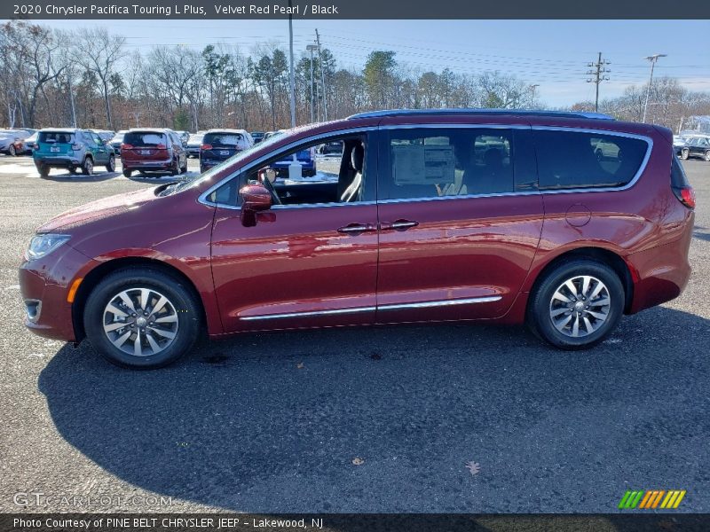 Velvet Red Pearl / Black 2020 Chrysler Pacifica Touring L Plus