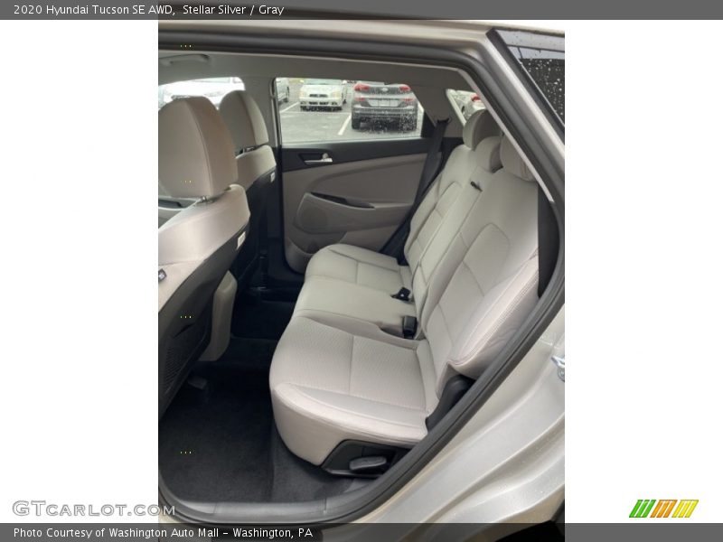 Rear Seat of 2020 Tucson SE AWD