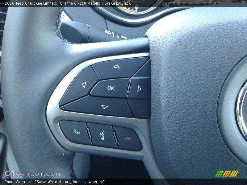 Granite Crystal Metallic / Ski Gray/Black 2020 Jeep Cherokee Limited