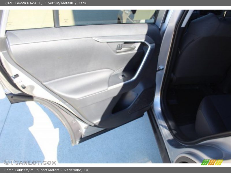 Silver Sky Metallic / Black 2020 Toyota RAV4 LE