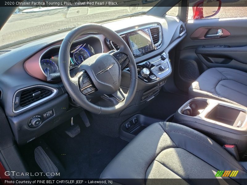 Velvet Red Pearl / Black 2020 Chrysler Pacifica Touring L Plus