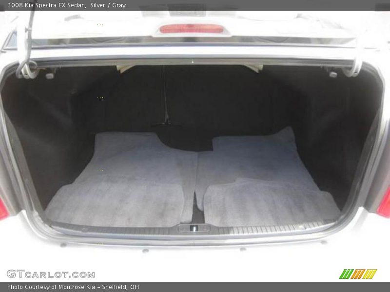 Silver / Gray 2008 Kia Spectra EX Sedan
