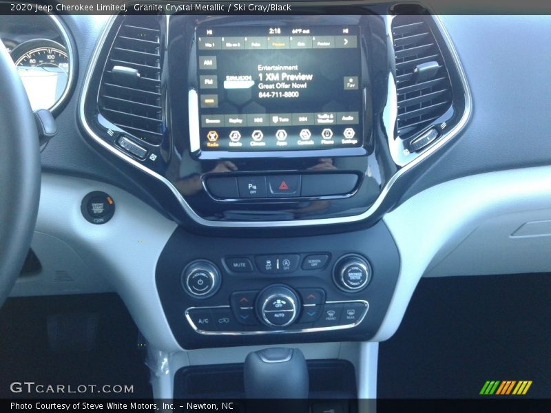 Granite Crystal Metallic / Ski Gray/Black 2020 Jeep Cherokee Limited