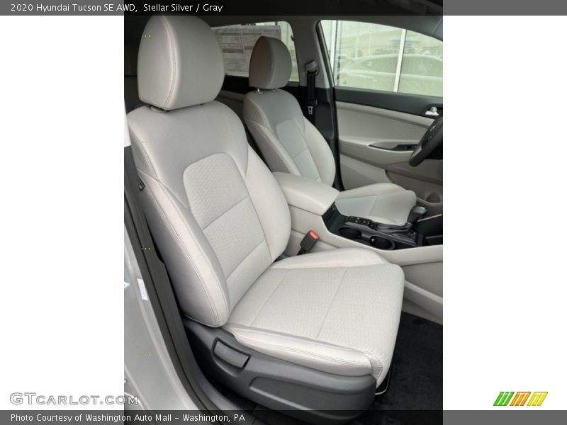 Front Seat of 2020 Tucson SE AWD