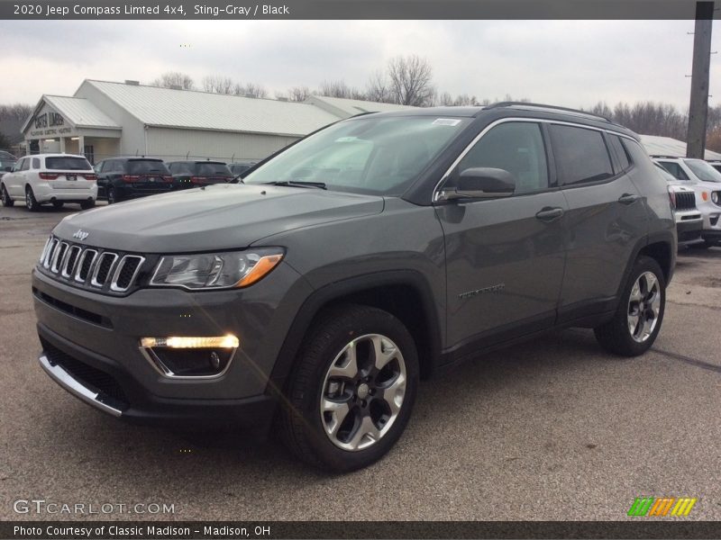 Sting-Gray / Black 2020 Jeep Compass Limted 4x4