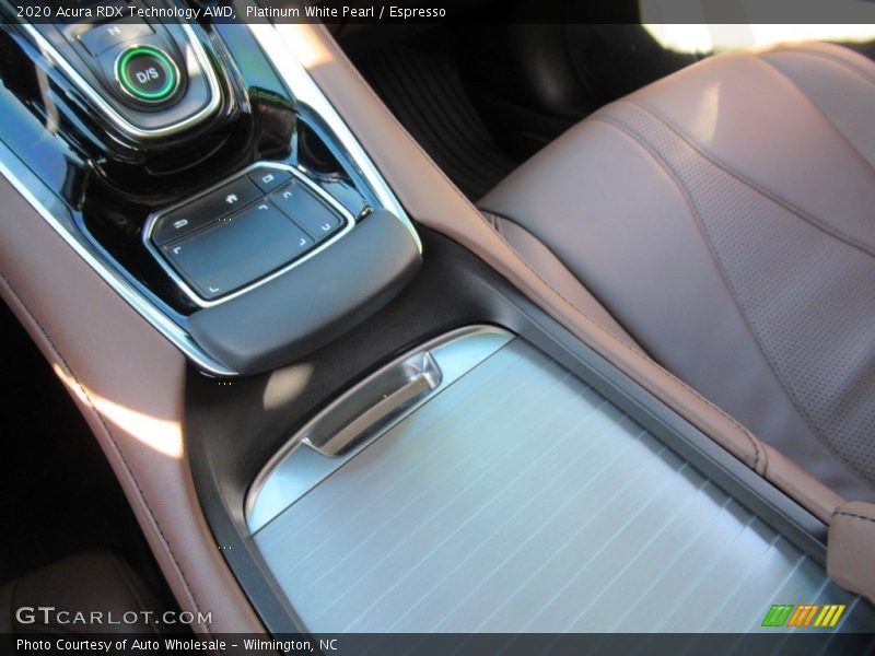 Platinum White Pearl / Espresso 2020 Acura RDX Technology AWD