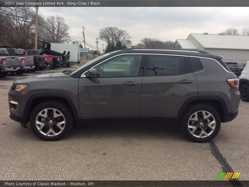 Sting-Gray / Black 2020 Jeep Compass Limted 4x4
