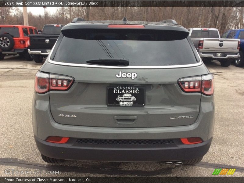 Sting-Gray / Black 2020 Jeep Compass Limted 4x4