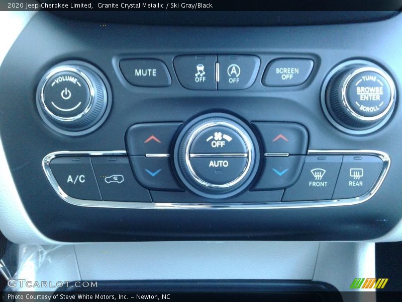 Granite Crystal Metallic / Ski Gray/Black 2020 Jeep Cherokee Limited