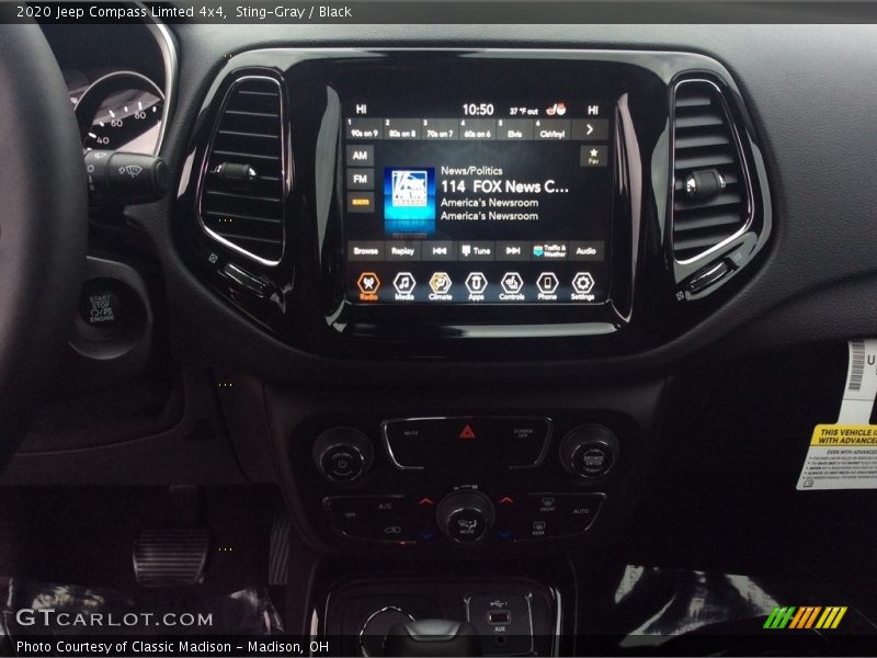 Sting-Gray / Black 2020 Jeep Compass Limted 4x4