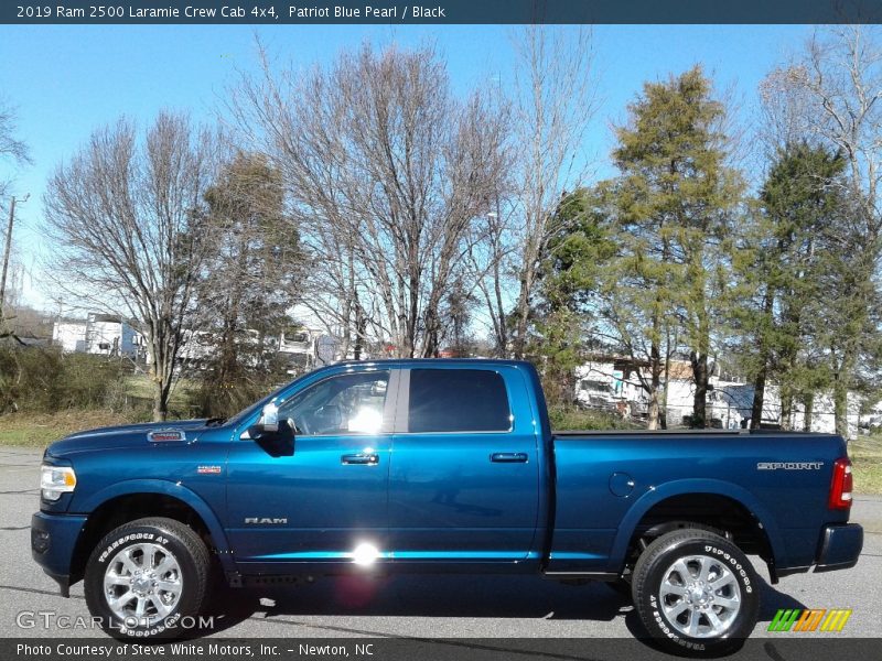 Patriot Blue Pearl / Black 2019 Ram 2500 Laramie Crew Cab 4x4