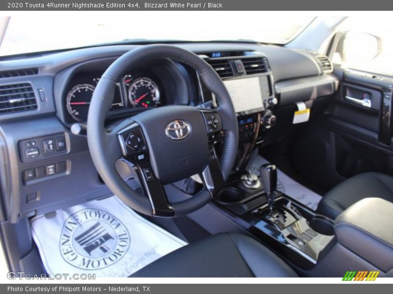 Dashboard of 2020 4Runner Nightshade Edition 4x4