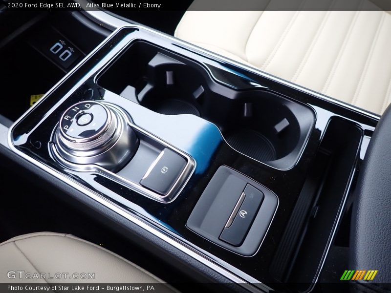 Atlas Blue Metallic / Ebony 2020 Ford Edge SEL AWD