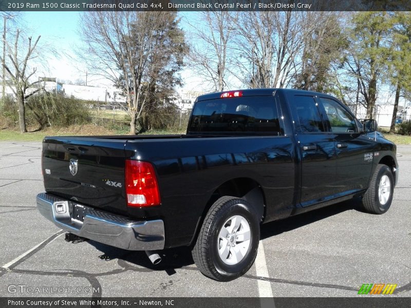 Diamond Black Crystal Pearl / Black/Diesel Gray 2019 Ram 1500 Classic Tradesman Quad Cab 4x4