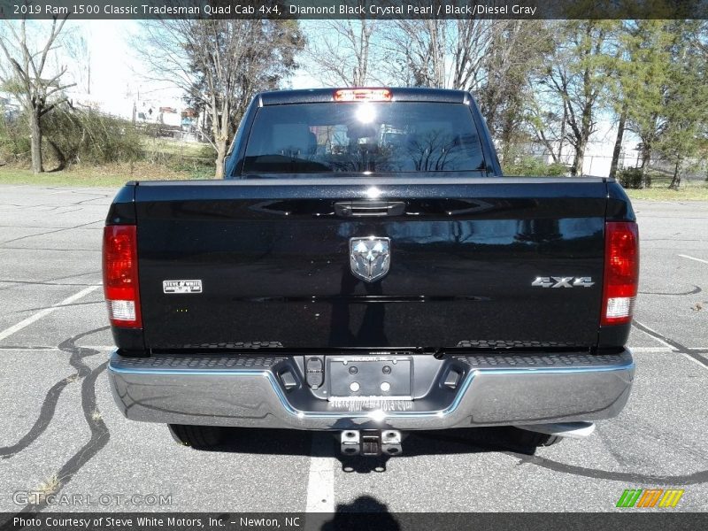 Diamond Black Crystal Pearl / Black/Diesel Gray 2019 Ram 1500 Classic Tradesman Quad Cab 4x4