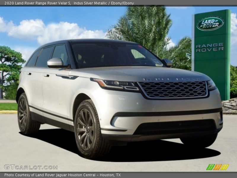 Indus Silver Metallic / Ebony/Ebony 2020 Land Rover Range Rover Velar S