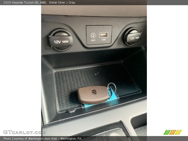 Stellar Silver / Gray 2020 Hyundai Tucson SEL AWD