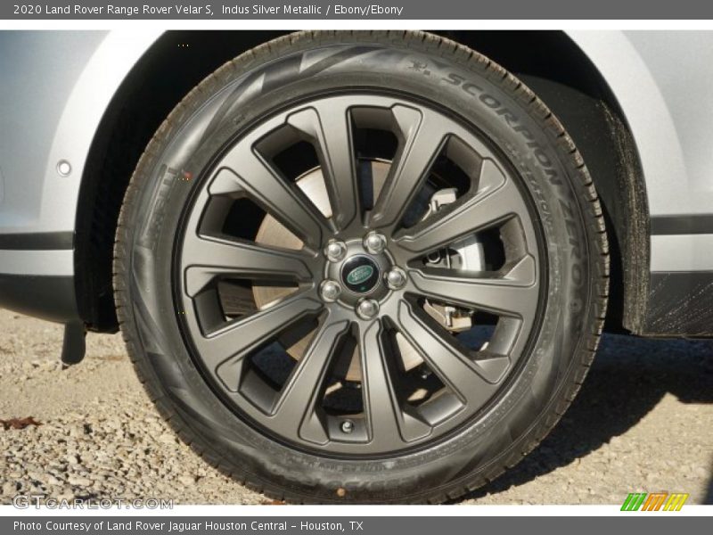 Indus Silver Metallic / Ebony/Ebony 2020 Land Rover Range Rover Velar S