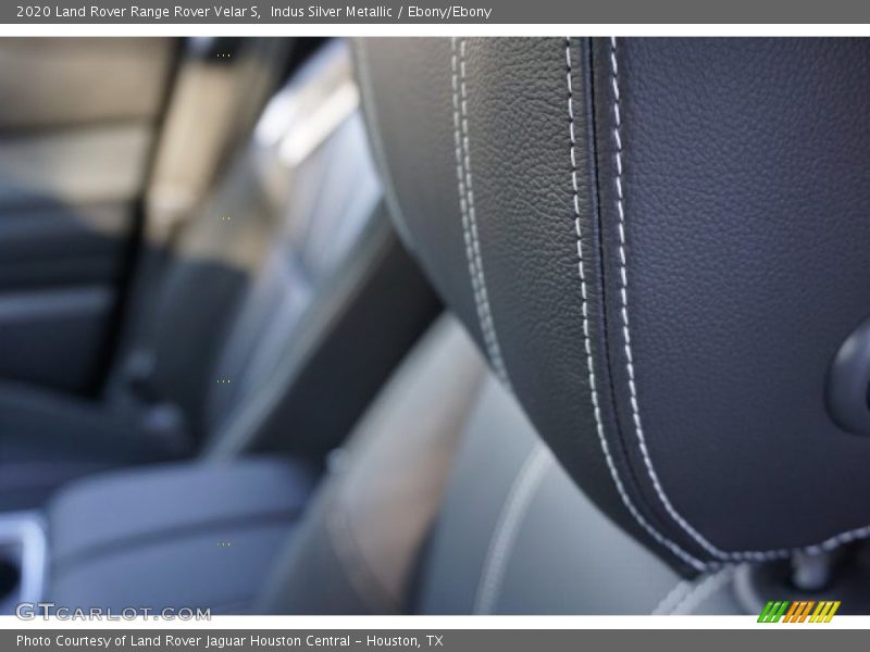 Indus Silver Metallic / Ebony/Ebony 2020 Land Rover Range Rover Velar S