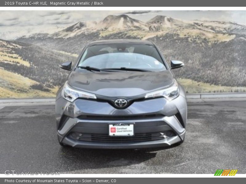 Magnetic Gray Metallic / Black 2019 Toyota C-HR XLE