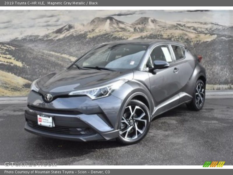 Magnetic Gray Metallic / Black 2019 Toyota C-HR XLE