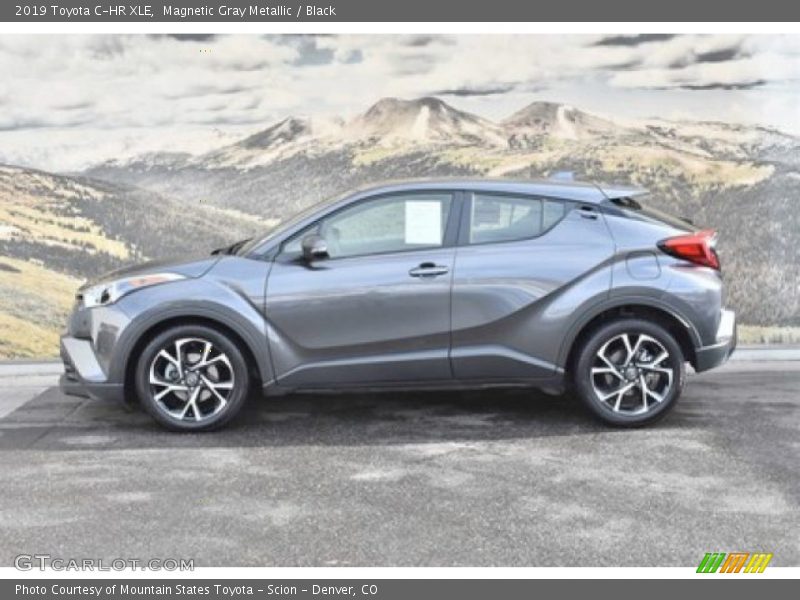 Magnetic Gray Metallic / Black 2019 Toyota C-HR XLE