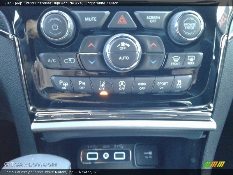 Bright White / Black 2020 Jeep Grand Cherokee High Altitude 4x4