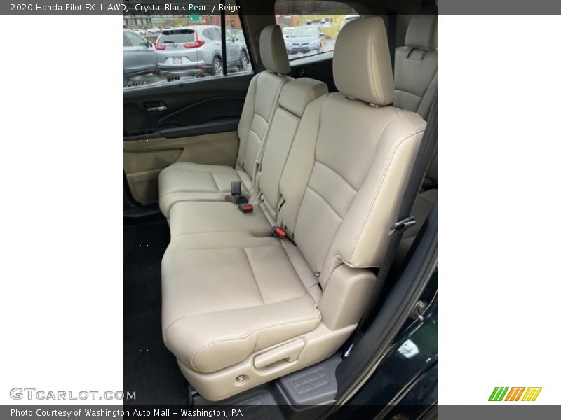 Crystal Black Pearl / Beige 2020 Honda Pilot EX-L AWD